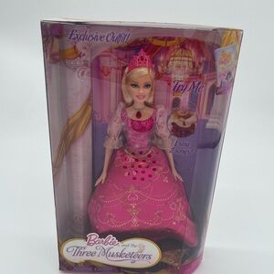Barbie And The Three Musketeers Singing Corinne Doll 2008 Mattel New - NO SOUND